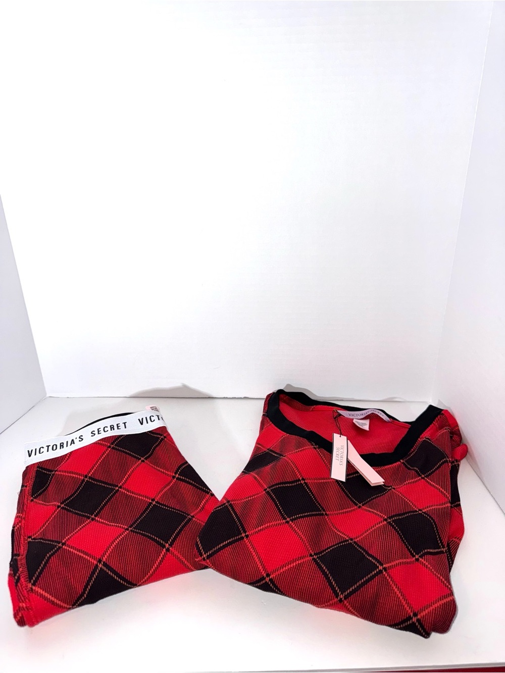 Victorias Secret Xmas Thermal Pajama Set